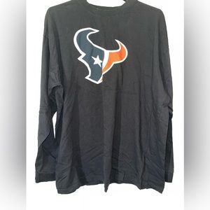 NFL proline fanatics brand Houston Texans long sleeve shirt 3XLT used.